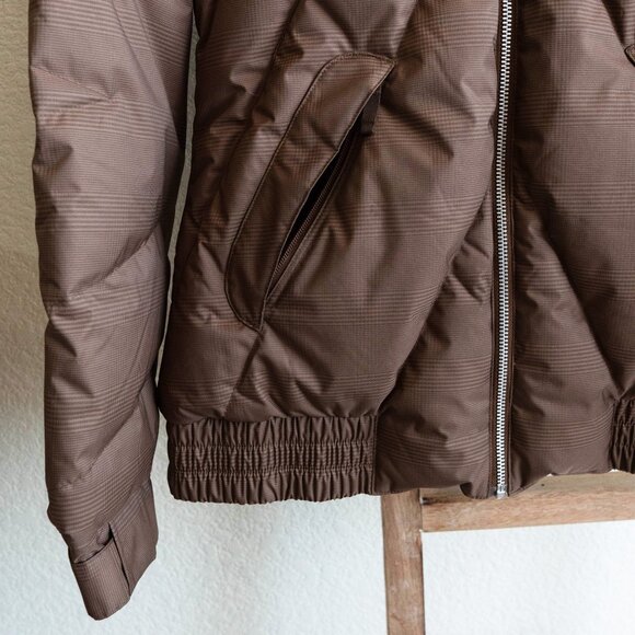 Burton Dandridge Down Jacket Women’s Medium DRYRIDE 550 Fill, Waterproof Brown - Picture 5 of 16